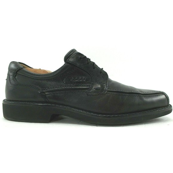 ECCO Mens Bicycle Toe Oxfords Black Leather Dress Shoes Size 10-10.5 US EU44 EUC main image 10